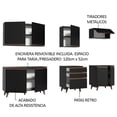 thumbnail image 4 of Cocina Integral Completa Modular Madesa Reims 250cm Negro 05, 4 of 10
