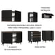 thumbnail image 4 of Cocina Integral Completa Modular Madesa Reims 250cm Negro 05, 4 of 10