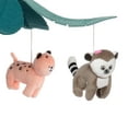 thumbnail image 4 of Lambs & Ivy Enchanted Safari Animal Musical Baby Crib Mobile Jungle Soother Toy, 4 of 7