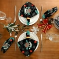 thumbnail image 4 of GZHJMY Christmas Owl Cloth Dinner Napkins Everyday Use 20" × 20" Home Decor 4 Pack, 4 of 7