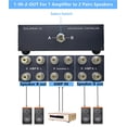 thumbnail image 4 of Selector de amplificador/altavoz SOLUPEAK P2 2-IN-1-OUT, 4 of 6