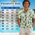 thumbnail image 7 of KUIFORTI Hawaii Matching Couple Outfits Tropical Palm Leaf Women's Casual Dresses & Men's Hawaiian Shirt for Summer Vacation Trip Lightweight with Soft Fabric Quick-dry, 7 of 7
