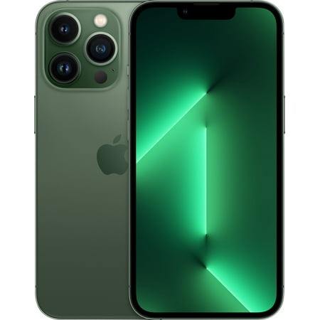 Restored Apple iPhone 13 Pro 1TB Alpine Green (Cricket Wireless) MNDW3LL/A (Refurbished)