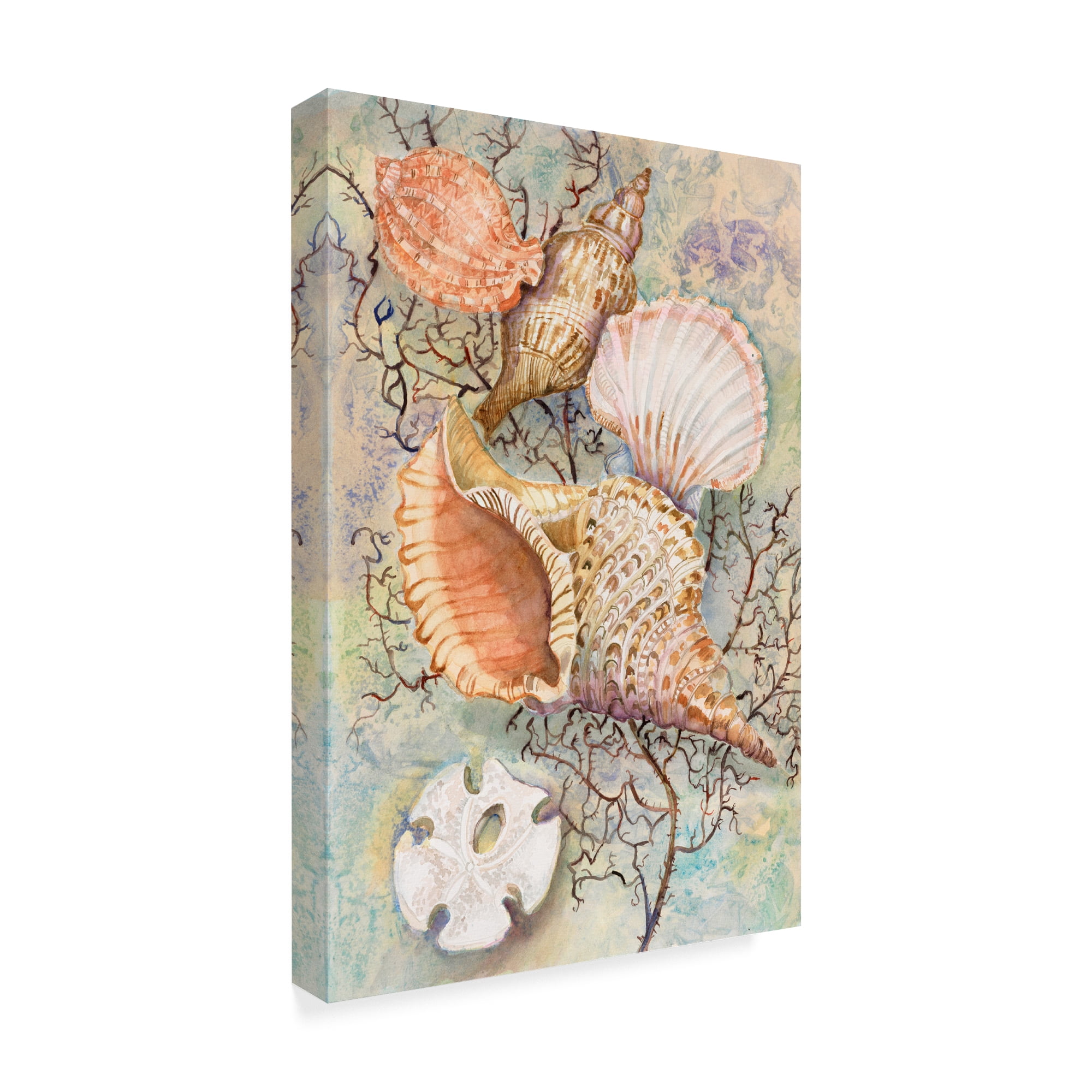 Trademark Fine Art 'Jewels Of The Sea' Canvas Art by Joanne Porter