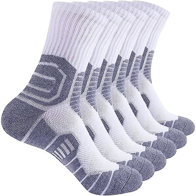 Calcetines atléticos para hombres Calcetines de compresión Tobillo Hombre Correr Entrenamiento Tamaño 6-14 Ciclismo Deportes Calcetines de tripulación al aire libre