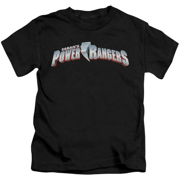 Power Rangers - New Logo - Juvenile Short Sleeve Shirt - 5/6