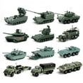 thumbnail image 2 of 4D 1/72 Tank Assembly Puzzle Model Infantry Fighting Vehicle Military Tractor Artillery Boys' Toys, 2 of 10