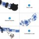 thumbnail image 3 of Cat Collar Bowtie Adjustable Size for Cats Blue Polyester Bell Sound Tracking 1Set, 3 of 4