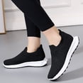 thumbnail image 3 of CPNG Walking Shoes for Women's Woven Orthopedic Breathable Soft Shoes Go Walking Slip On Foam Shoes Hands Slip in Sneakers Arch Support Lightweight and Comfortable Shoe, 3 of 9
