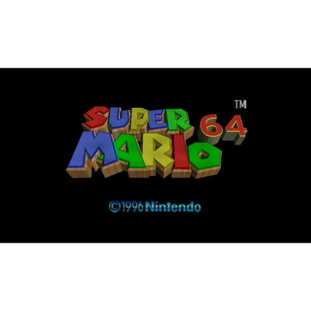 Super Mario 64, Nintendo, WIIU, [Digital Download],