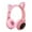 Pink, variant on Wireless Cat Ear Headphones, Foldable On-Ear Stereo Wireless Headset,Over-The-Ear Gaming Bluetooth Headphones,HD mic,RGB Lighting,Bluetooth 5.0 Compatible with Smartphones PC Tablet