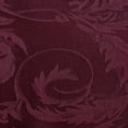 thumbnail image 2 of Ultimate Textile Vintage Damask Melrose 90-Inch Round Tablecloth Burgundy, 2 of 3