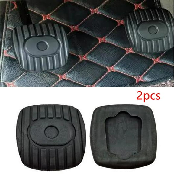 2Pcs Brake Pedal Pad 46503-JX040 For Nissan Cube 2009-14 Micra 03-10 NV200 09-18
