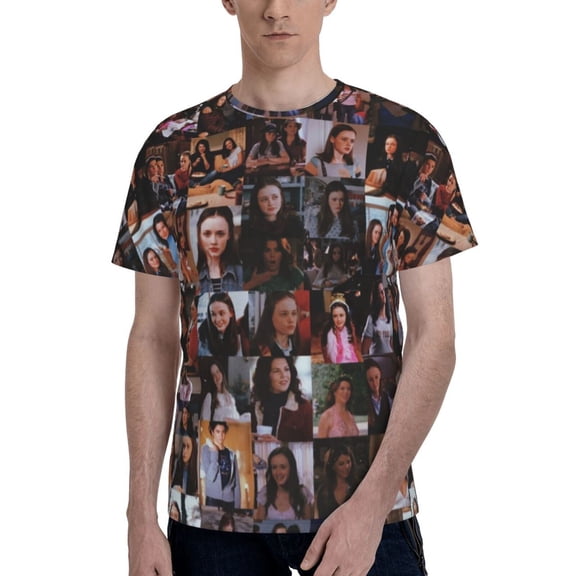 Gilmore Girls Men's T Shirt Summer Casual Fashion Unisex Short Sleeve Graphic Crew Neck Tees Tops