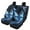 Blue Butterfly Glitter, variant on Pzuqiu Boho Flower Blue 4PCs Seat Covers Full Set Polyester Washable Seat Protector Easy to Install Automotive Vehicle Cushion Universal fit for Most Cars SUVs and Trucks, Blue