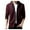 Red, variant on Men's Winter Warm Thickening Knitted Zipper Cardigan Sweaters Outwear Hooded Coat with Pockets Dark Gray L