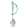 thumbnail image 2 of Aide à Manger Anti-Vibration Vaisselle Outil de Repas en Silicone Cuillère Fourchette avec Sangle, 2 of 8