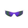 thumbnail image 2 of Walleva Purple Coated Polarized Replacement Lenses for Oakley Radarlock Pitch Sunglasses, 2 of 5