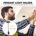 thumbnail image 3 of Phenofice Ceiling Light Base Holder Pendant Light Holder Black for Kitchen 1Pcs, 3 of 7