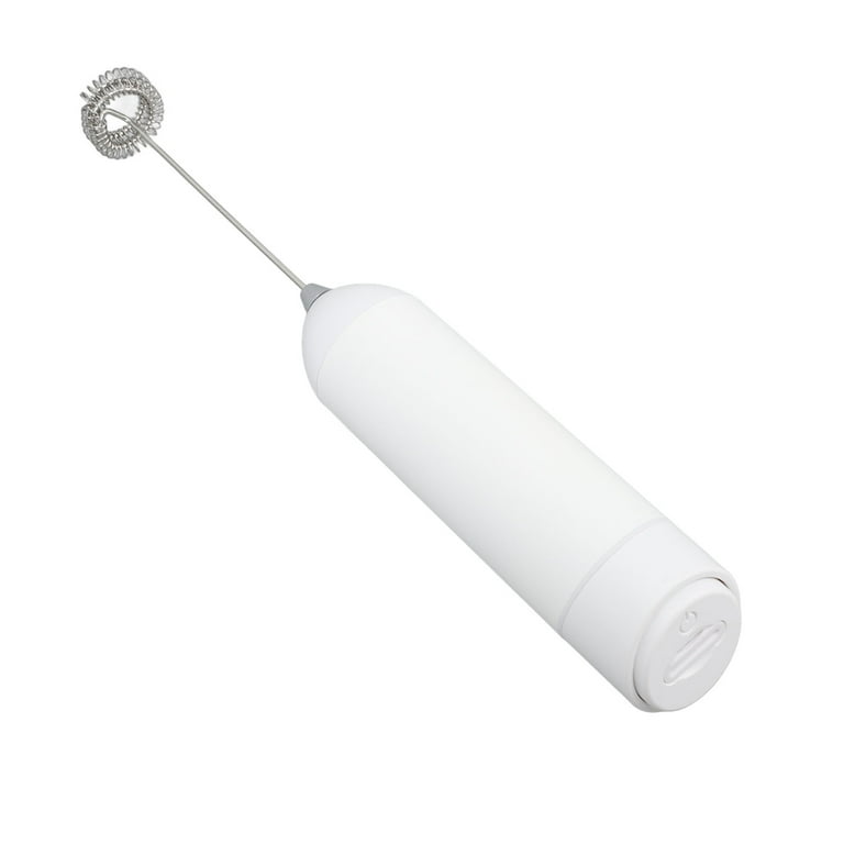 milk♪ ZX Milk Frother Electric Foam Maker with Whisk High Speed