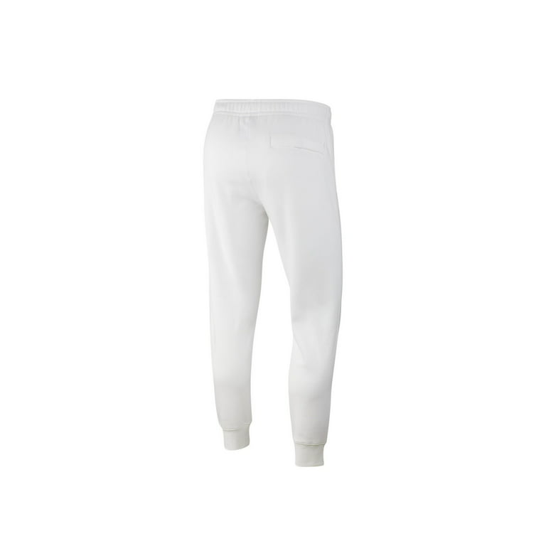 Men's Nike Sportswear White/White/Black Club Fleece Jogger (BV2671