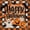 Orange Black White, variant on Homewish Happy Halloween Themed Bedding,Plaid Pumpkin Ghost Pattern Duvet Cover Full,Black Reversible,3-Piece,1 Duvet Cover and 2 Pillowcases