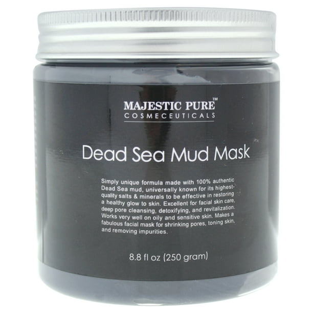 Dead Sea Mud Mask by Majestic Pure for Unisex - 8.8 oz Mask - Walmart ...