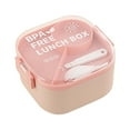thumbnail image 1 of Fankiway Food-Grade Double-Layer Lunch Box for office Workers, Microwaveable Children'S Lunch Box, Leak-Proof Student Lunch Box Lunch Box for Kids and Adults Bento Box Containers, 1 of 1