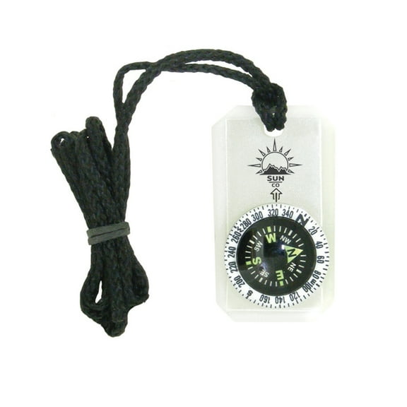 Easy-to-Read Orienteering Compass for Jacket, Parka, or Pack