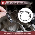 thumbnail image 2 of Unique Bargains ABS Wheel Speed Sensor ABS Sensor Anti-lock Braking System Sensor No.4779382AA for Chrysler 300 2005-2010 for AWD Only Rear Right, 2 of 7