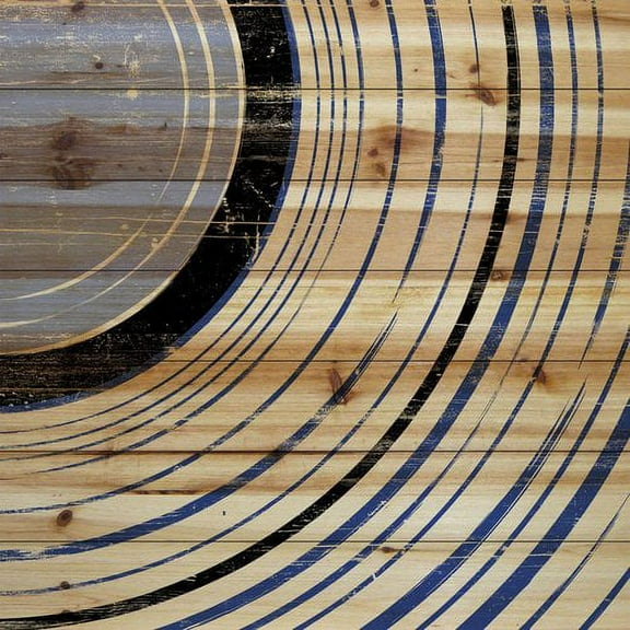 Marmont Hill - "Side Section" Painting Print on Natural Pine Wood