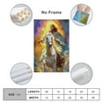 thumbnail image 2 of Jesus Riding A White Horse Wall Art Canvas Poster Wall Art Picture Prints Hanging Photo Gift Decor Home Posters Artworks 20x30inch(50x75cm), 2 of 6