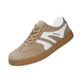 thumbnail image 2 of Willtoo Women's Stylish Round Toe Casual Shoes Comfortable Sports Lace Up Low Top Flat Sneakers Female All Match Retro Fashion Sneakers, 2 of 5