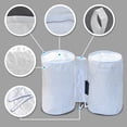 thumbnail image 6 of Sunrise Umbrella 22 lbs White Sand Bag Outdoor Canopy Weights (4 Count), 6 of 9