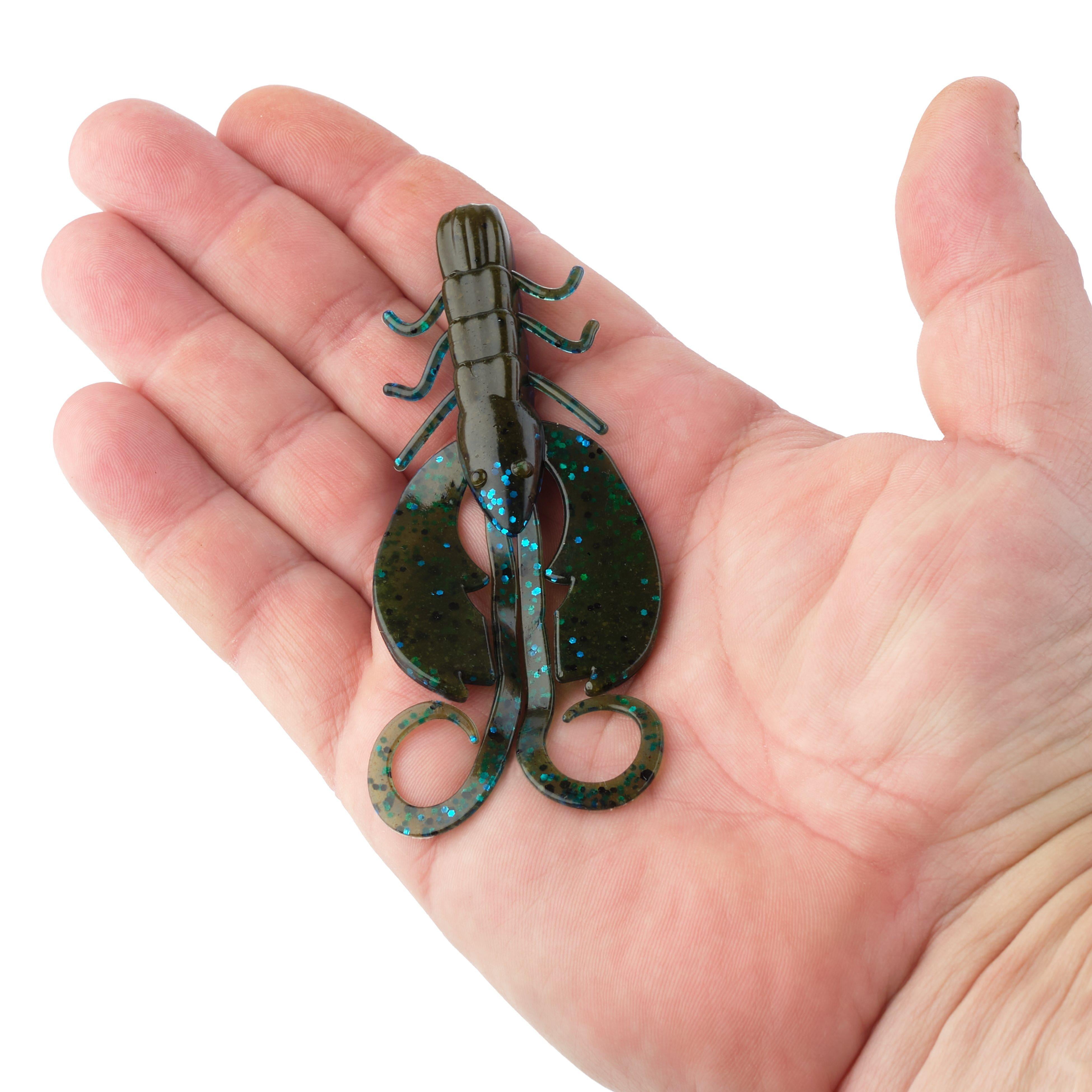 Berkley PowerBait® Crazy Legs Chigger Craw Fishing Soft Bait 4in | 10cm Okeechobee Craw