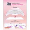 thumbnail image 4 of Lámpara de uñas Led Uv profesional Mussa 48W, 4 of 6