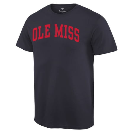 Old Miss University - Ole Miss Rebels Basic Arch T-Shirt - Navy