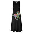 thumbnail image 4 of Cute Ktucky Horse Racing Silks Long Dress Female clothing beach dress elegant and pretty wom's dresses Dress, 4 of 7