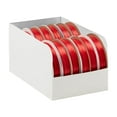 thumbnail image 3 of Offray Ribbon, Red 1/8 inch Double Faced Satin Polyester Ribbon, 10 yards, 3 of 6