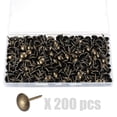 thumbnail image 1 of Strong 200Pcs Metal Decorative Furniture Nails 11x17mm Style Tacks Upgrades for Bed Frame & Cabinet Repair, 1 of 4