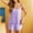 Purple, variant on Womens Pajama Sets Oversized Solid Color Cami Pajama Set Summer Scoop Neck Sleeveless Sleepwear with Shorts Summer Pajamas