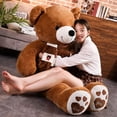 thumbnail image 2 of High Quality 4 Colors Teddy Bear With Scarf Stuffed Animals Bear Plush Toys Doll Pillow Kids Lovers Birthday Baby Gift, 2 of 5