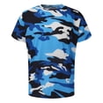 thumbnail image 4 of LRGSHF Camo Shirt for Men Casual Short Sleeve Tops Fitted Fit Breathable Lightweight Crew Neck Tees Summer Soft Camouflage Pullover, 4 of 5