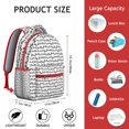 thumbnail image 6 of Panda Backpack for High School - Stylish Waterproof Bookbag for Teens, Roomy Laptop Compartment with Padded Straps, Great for Campus Life, 6 of 6