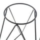 thumbnail image 4 of Soporte Adorno Oficina, Jardinería Familiar, Decoración de Un negro Sunnimix Soporte de metal para plantas, 4 of 8