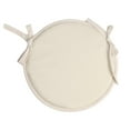 thumbnail image 4 of koolsoo Rond Chaise Coussin Coussin de Sol pour Chaise de Salle à Manger Polyvalent Coussin de Siège Beige 30cm, 4 of 9