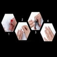 thumbnail image 2 of HLONK Coffin Tips Long Square French Fake  Transparent  500 Pieces, 2 of 4