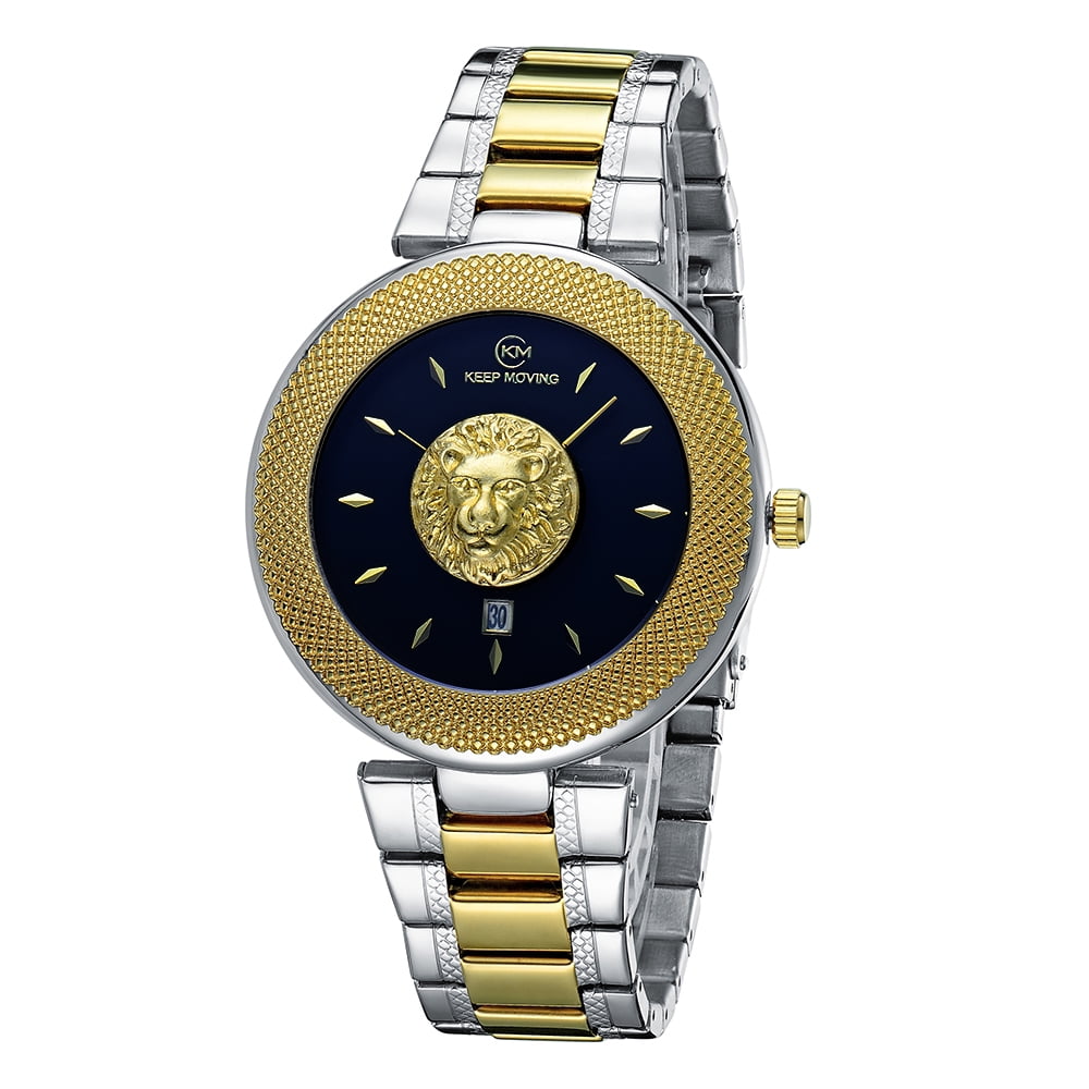Keep Moving - KEEP MOVING Quartz Watch Men and Women Stainless Steel