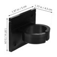 thumbnail image 2 of WHAMVOX 8Ud Soporte De Micrófono Clip Para Escritorio Negro Con Fijación Para Uso En Casa, 2 of 8