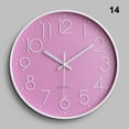 thumbnail image 1 of CAROOTU Quartz Wall Clock Plastic Fashion Design Clocks For Home Decor Living Room, 1 of 5